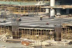 墙体圆柱模板拼装组合竖向排列图进行[久筑圆柱模板哪家好]