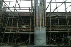 圆柱模板漏浆的三大施工方案[久筑圆柱模板哪家好]