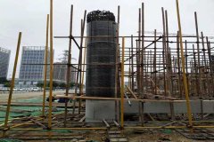 久筑圆柱木模板实施工程案例得到工程方的高度认可[久筑圆柱模板哪家好]