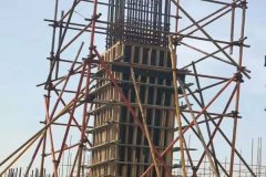圆柱模板省去二次抹灰工艺提高施工效率[久筑圆柱模板哪家好]